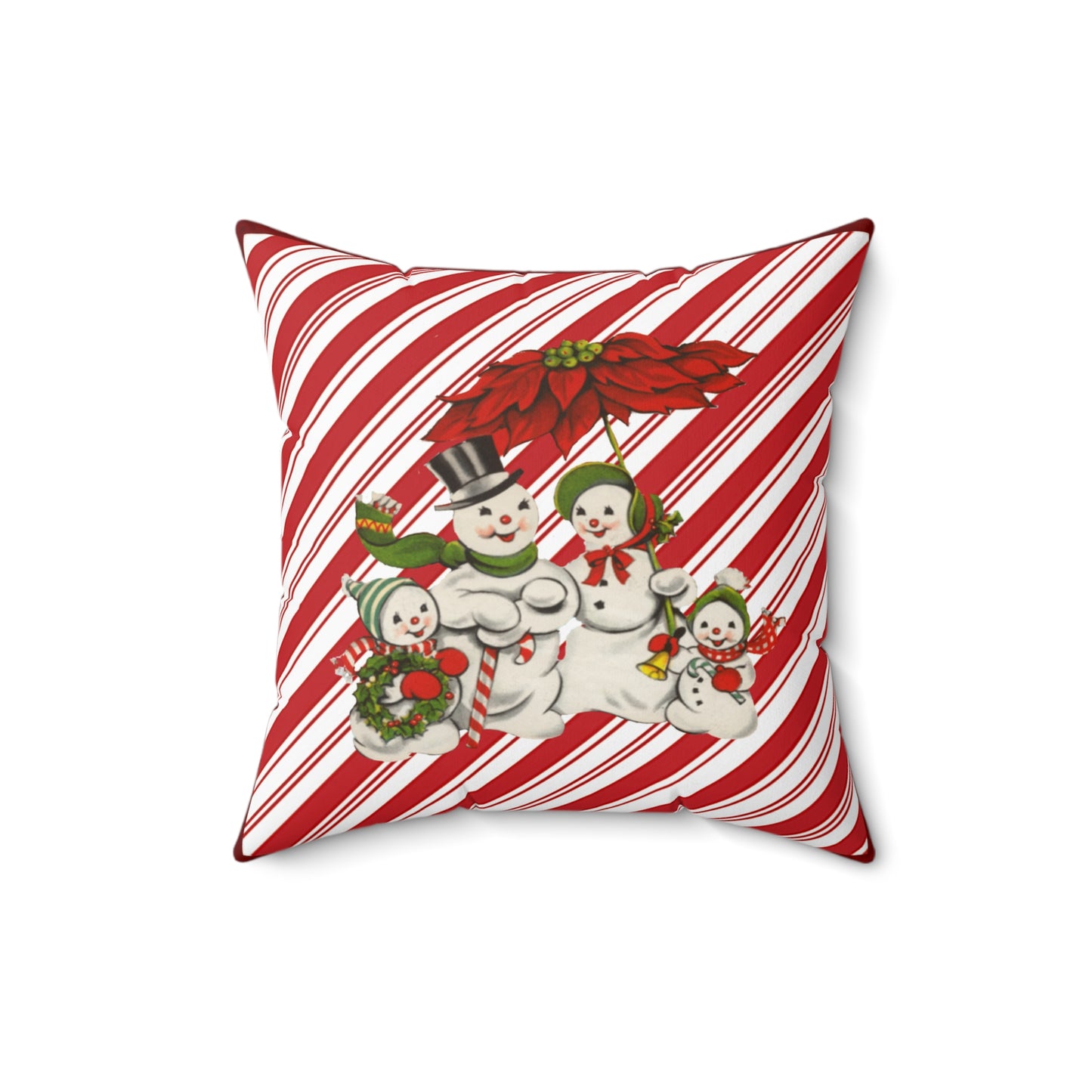 Holiday Snowman Pillow