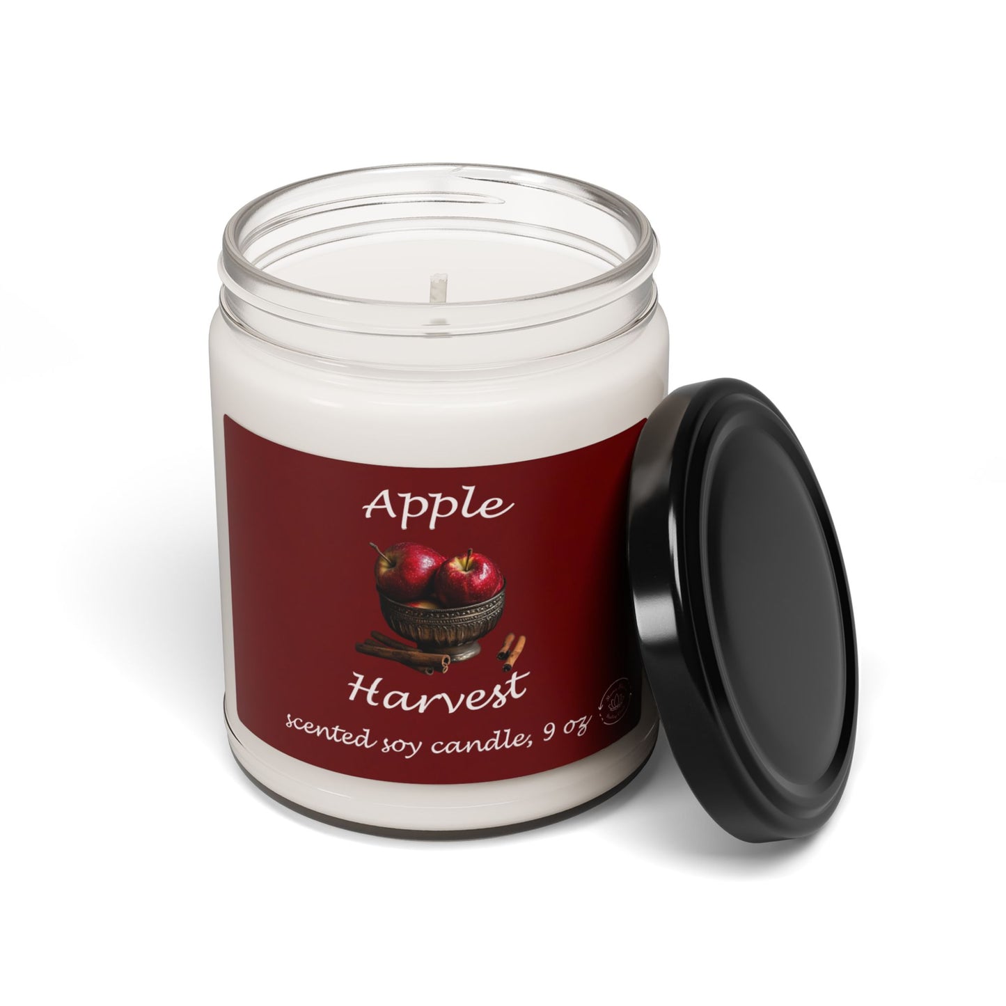 Soy Candle - Apple Harvest Scent, 9oz