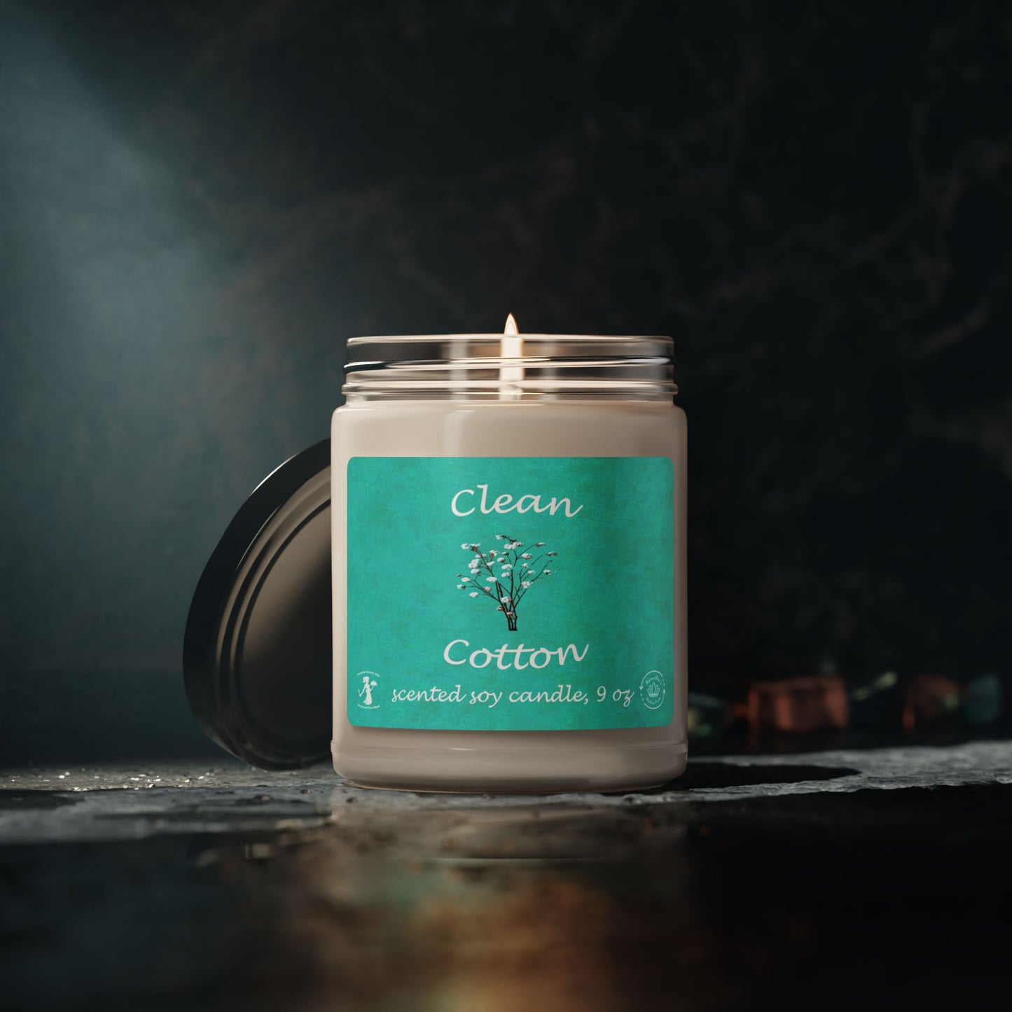 Cotton Candle, 9oz