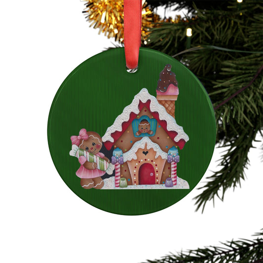 Acrylic Ornament - Gingerbread Workshop