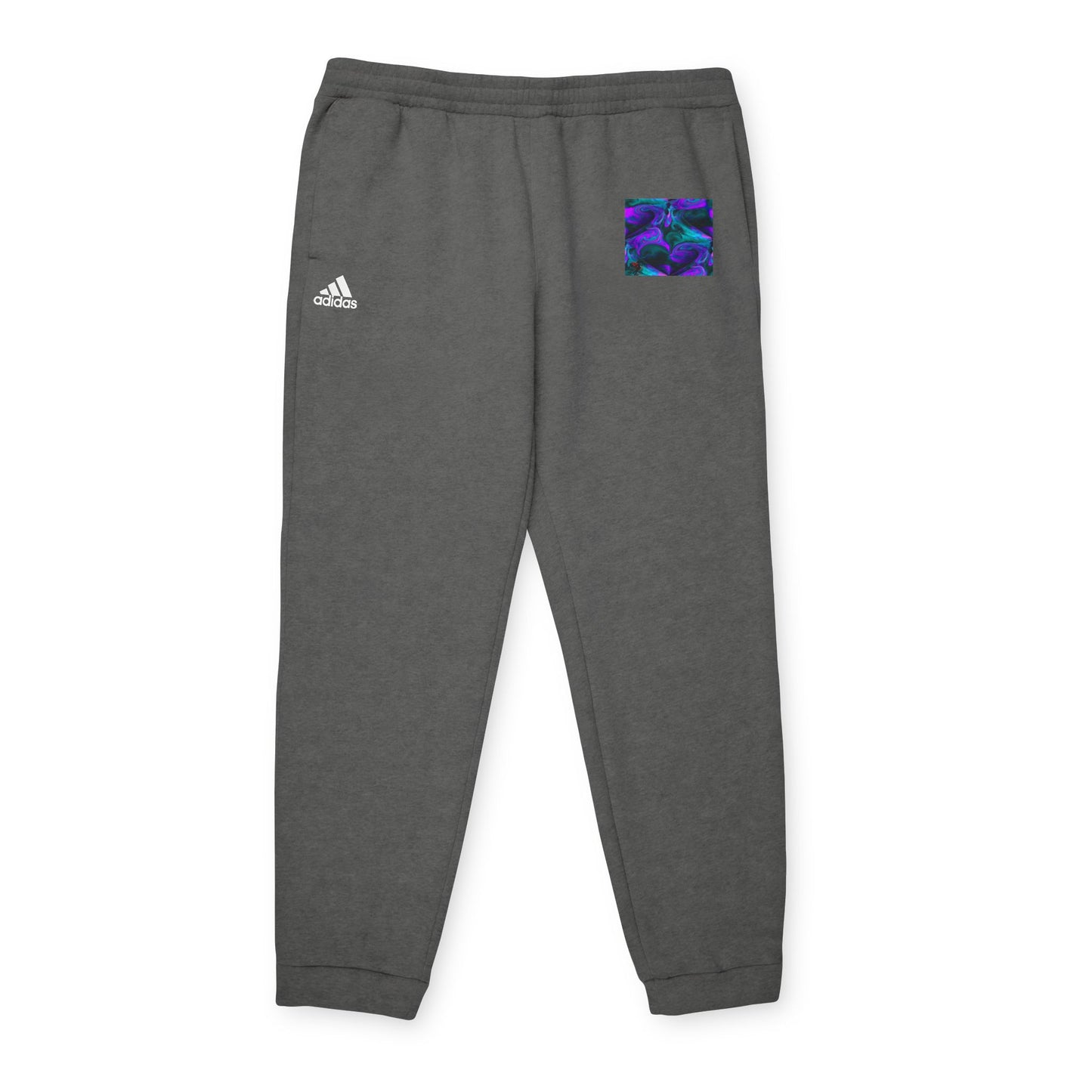 Joggers Purple Abstract Design