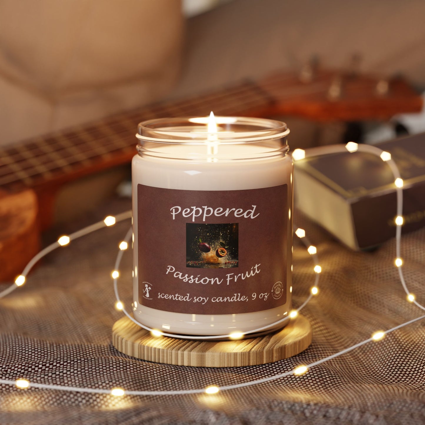 Peppered Passion Fruit Scented Candle