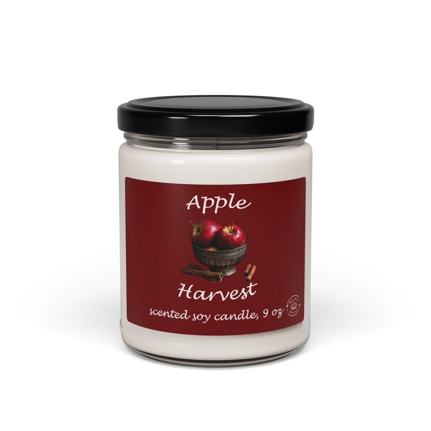 Soy Candle - Apple Harvest Scent, 9oz