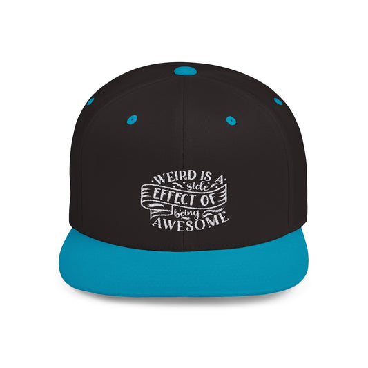 Snapback Cap 'Weird is Awesome'